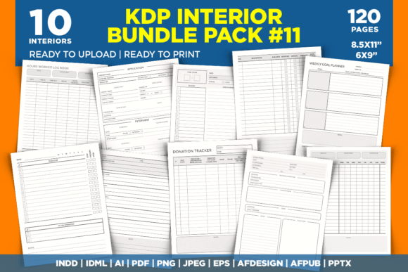 Download KDP Interior Bundle Pack #11 - Pack Collection
