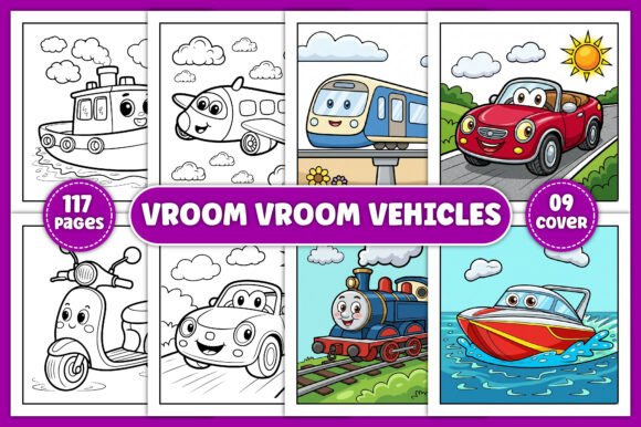 Download Vroom Vroom Vehicles Coloring Pages - Coloring pages Collection